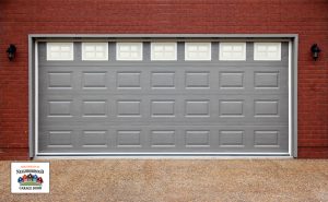 bigstock-Big-garage-with-gray-doors